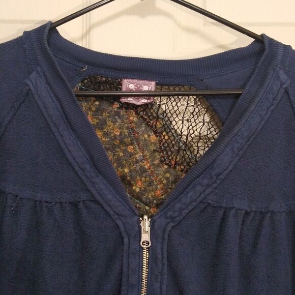 Free People Zip up Sweater Women's Size XS - Picture 3 of 13